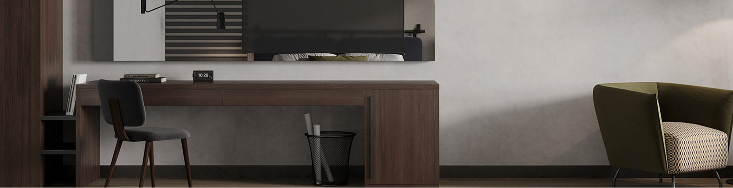 Корпусная мебель для гостиниц и отелей в Екатеринбурге